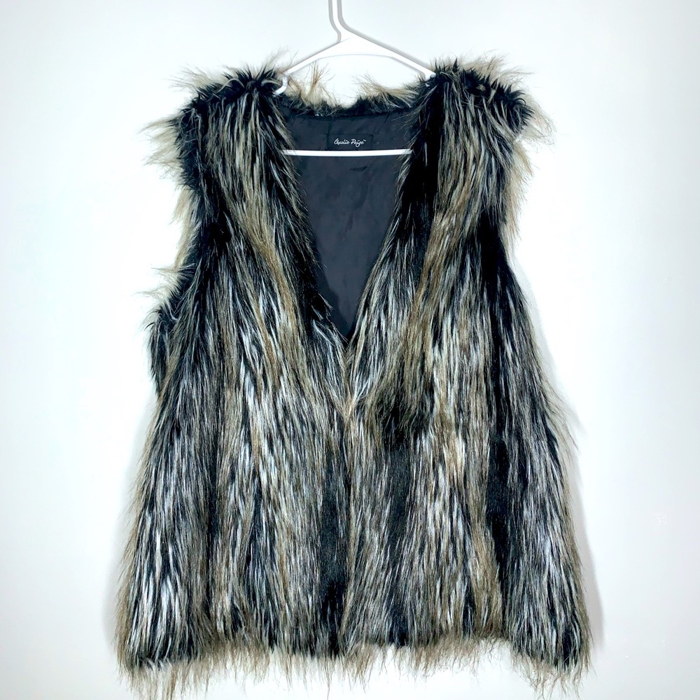 Faux Fur Vest